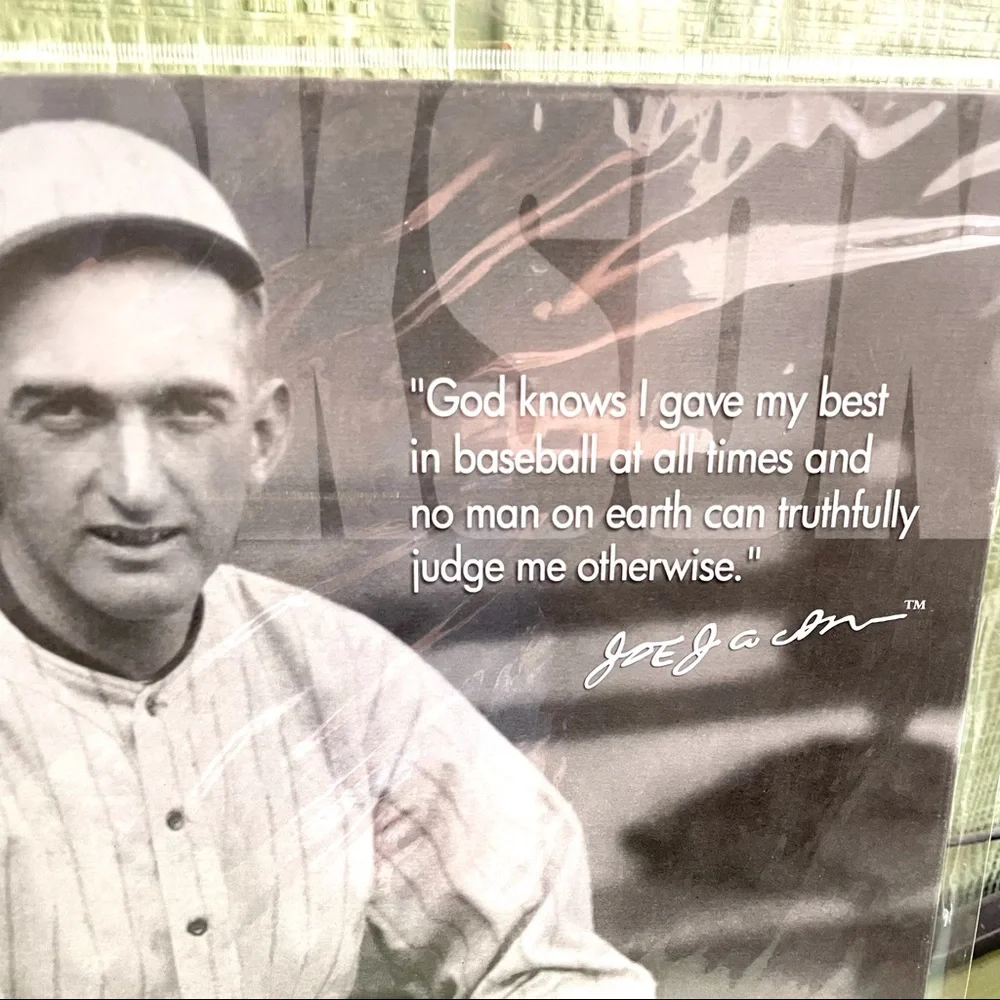 NEW Joe Jackson Quote Metal Sign